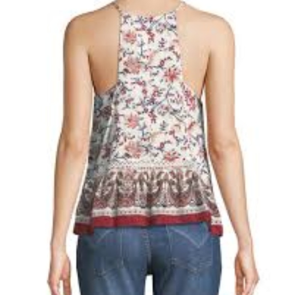 Anthropologie Moon River Boho High neck tank - Picture 2 of 6